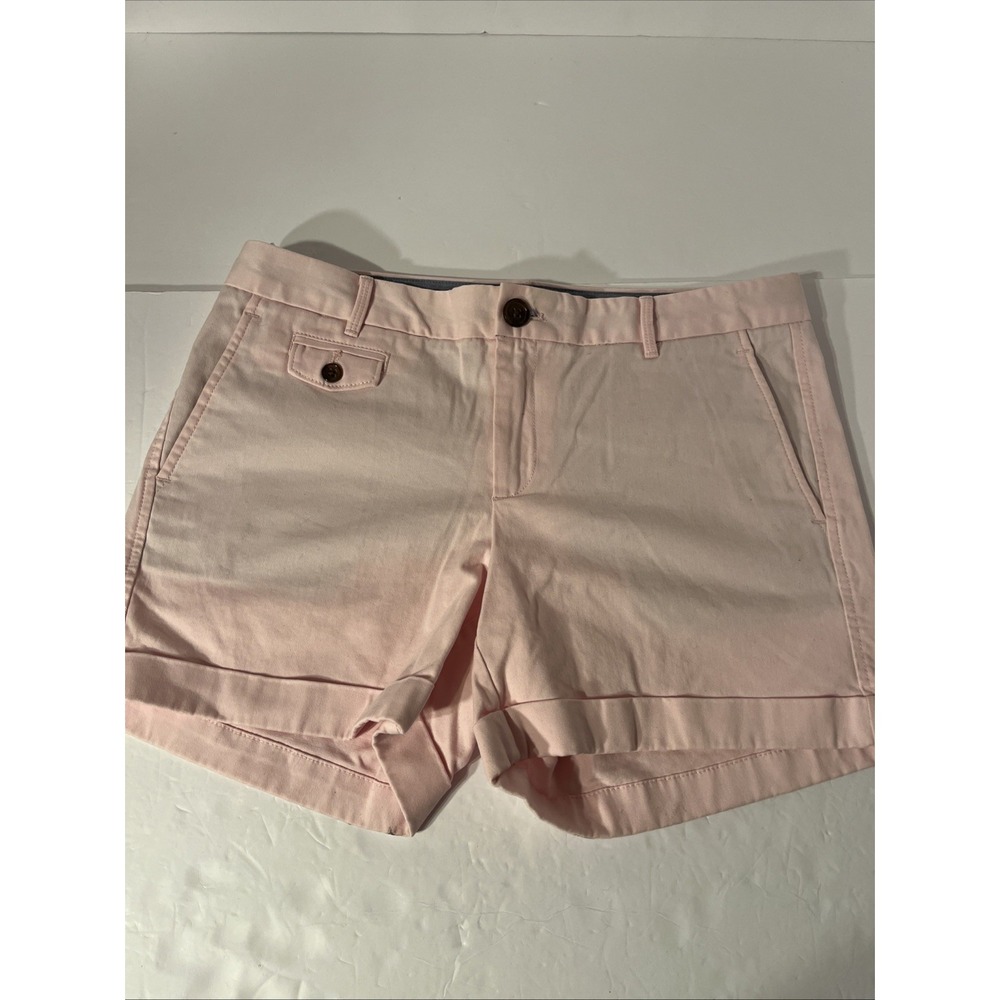 Banana Republic Women's City Chino Short Pink Size 8
